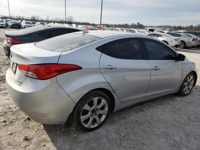 5NPDH4AE1DH195837 - 2013 HYUNDAI ELANTRA GLS SILVER photo 3