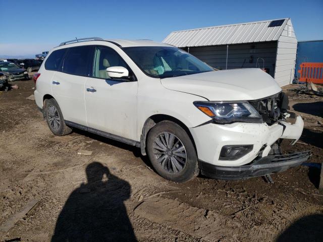 5N1DR2MMXHC609697 - 2017 NISSAN PATHFINDER S WHITE photo 4