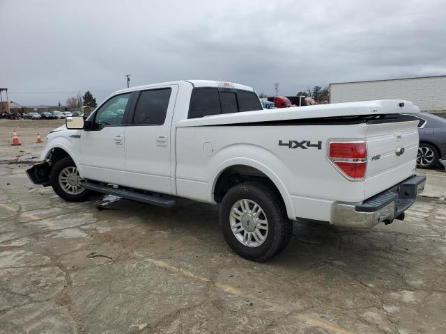 1FTFW1EF1EKE23600 - 2014 FORD F150 SUPERCREW WHITE photo 2