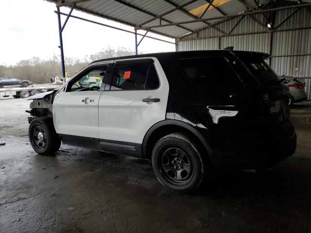 1FM5K8AR1JGB59240 - 2018 FORD EXPLORER POLICE INTERCEPTOR TWO TONE photo 2