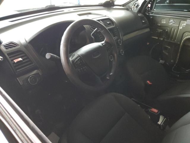 1FM5K8AR1JGB59240 - 2018 FORD EXPLORER POLICE INTERCEPTOR TWO TONE photo 8