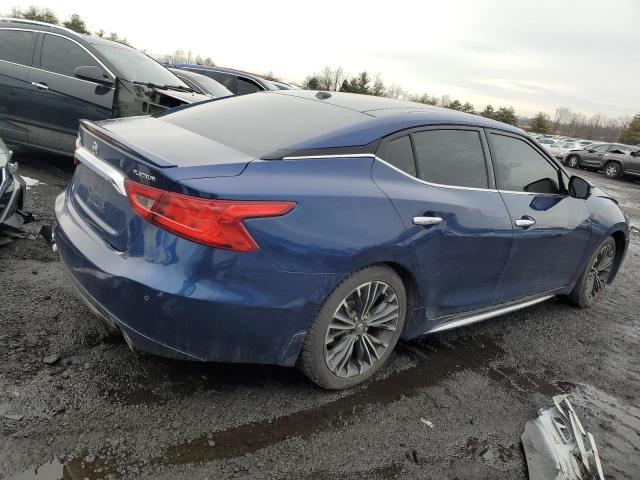 1N4AA6AP6GC439573 - 2016 NISSAN MAXIMA 3.5S BLUE photo 3