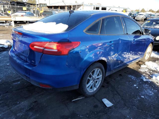 1FADP3F26JL312417 - 2018 FORD FOCUS SE BLUE photo 3