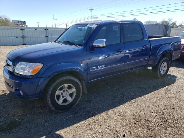 5TBET34115S492794 - 2005 TOYOTA TUNDRA DOUBLE CAB SR5 BLUE photo 1