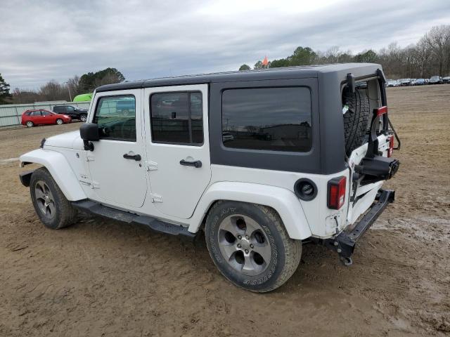 1C4BJWEG4JL910698 - 2018 JEEP WRANGLER U SAHARA WHITE photo 2