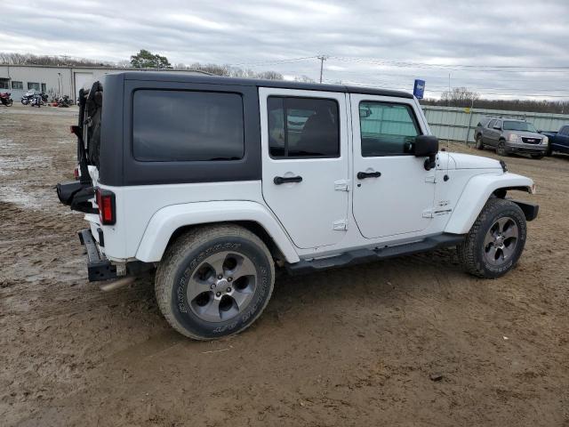 1C4BJWEG4JL910698 - 2018 JEEP WRANGLER U SAHARA WHITE photo 3