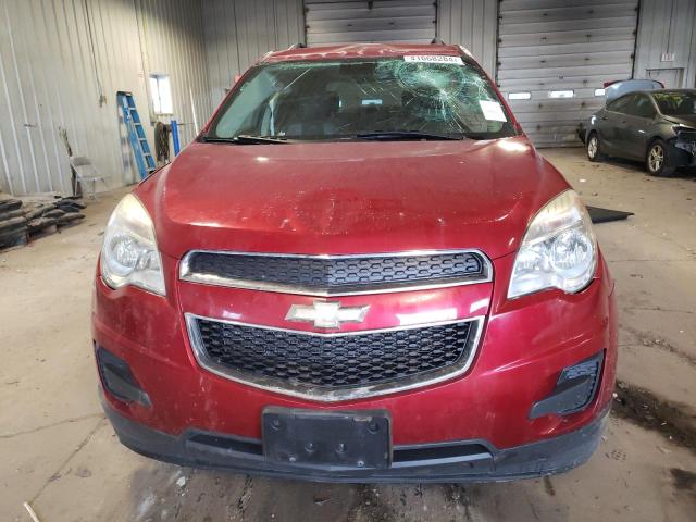 2GNALBEK9F6407792 - 2015 CHEVROLET EQUINOX LT RED photo 5