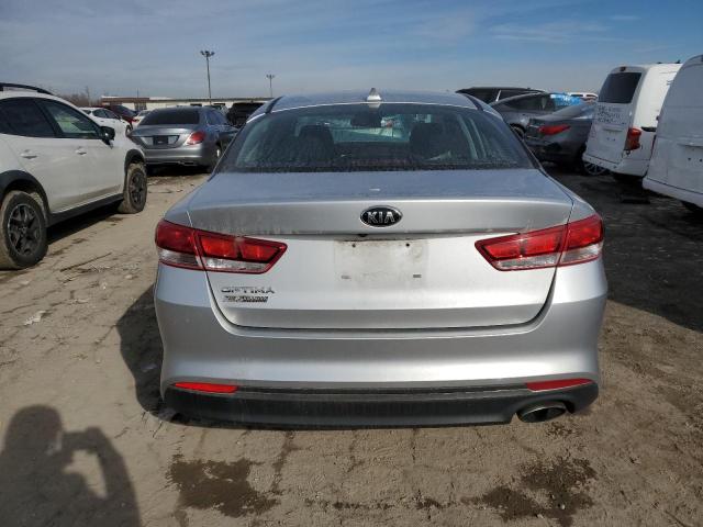 5XXGT4L31HG171322 - 2017 KIA OPTIMA LX SILVER photo 6