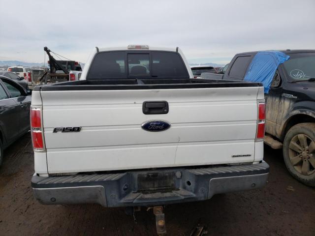 1FTFX1EF8BKD72346 - 2011 FORD F150 SUPER CAB WHITE photo 6