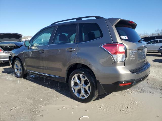 JF2SJAWC9JH519808 - 2018 SUBARU FORESTER 2.5I TOURING GRAY photo 2