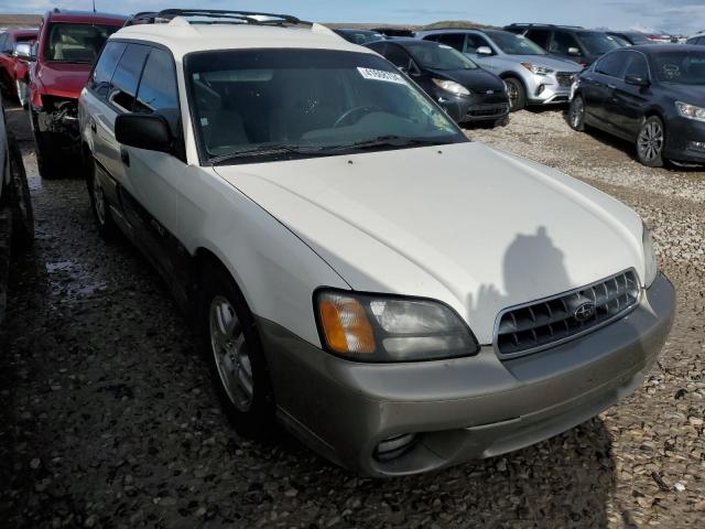 4S3BH675537658463 - 2003 SUBARU LEGACY OUTBACK AWP 白色 照片 4