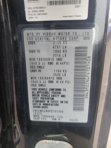 3N63M0ZN6FK707408 - 2015 CHEVROLET CITY EXPRE LT 黑色 照片 13