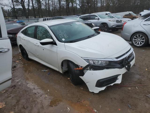 2HGFC2F51JH553058 - 2018 HONDA CIVIC LX WHITE photo 4