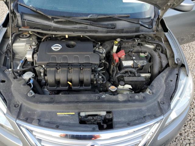 3N1AB7AP2EY276263 - 2014 NISSAN SENTRA S SILVER photo 11