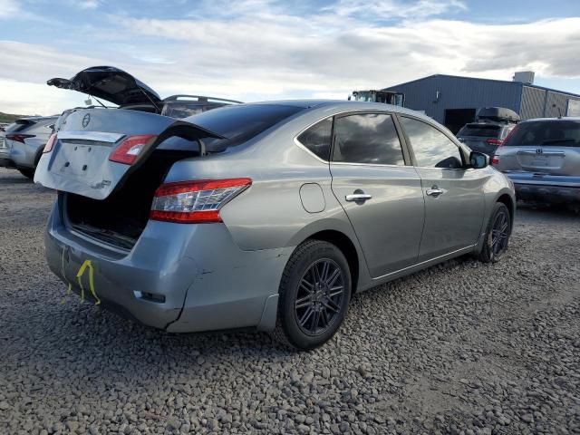 3N1AB7AP2EY276263 - 2014 NISSAN SENTRA S SILVER photo 3