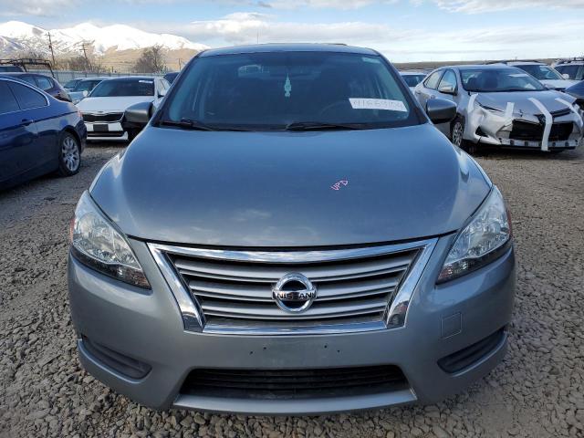 3N1AB7AP2EY276263 - 2014 NISSAN SENTRA S SILVER photo 5