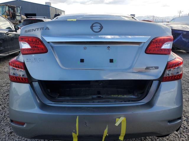 3N1AB7AP2EY276263 - 2014 NISSAN SENTRA S SILVER photo 6