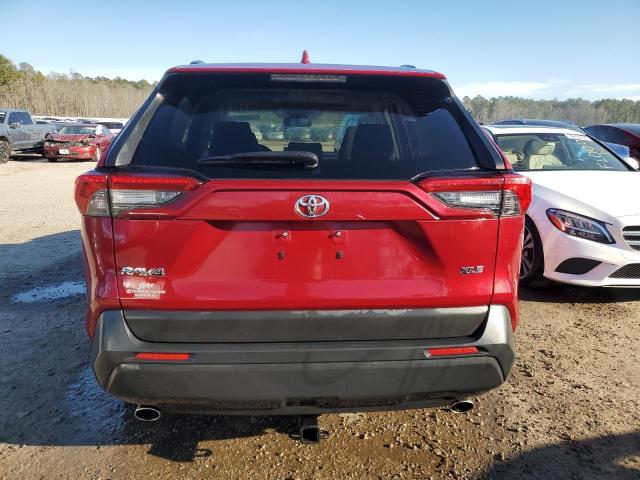 JTMW1RFV0KJ012466 - 2019 TOYOTA RAV4 XLE RED photo 6