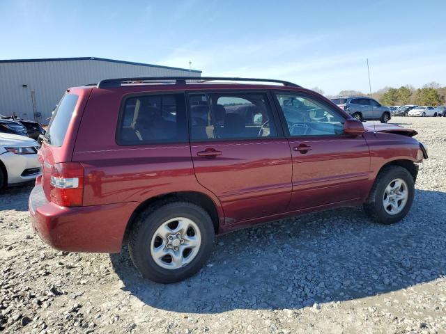 JTEGD21A150122276 - 2005 TOYOTA HIGHLANDER MAROON photo 3