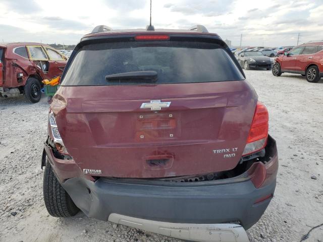 3GNCJPSB8GL171455 - 2016 CHEVROLET TRAX 1LT MAROON photo 6