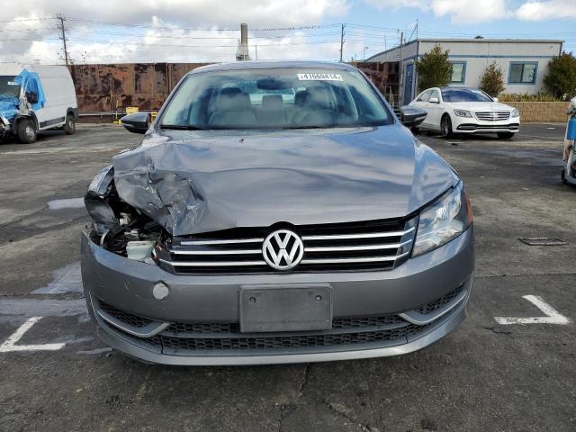 1VWBP7A30CC015085 - 2012 VOLKSWAGEN PASSAT SE SILVER photo 5