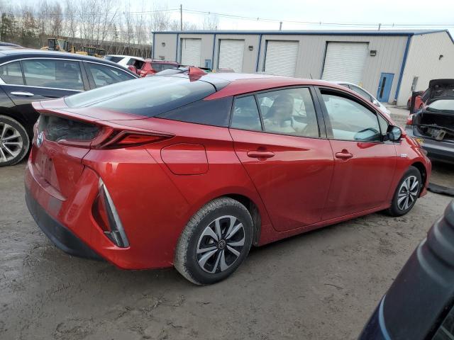 JTDKARFP3H3030263 - 2017 TOYOTA PRIUS PRIM RED photo 3