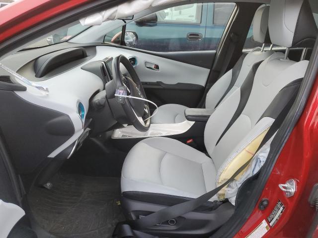 JTDKARFP3H3030263 - 2017 TOYOTA PRIUS PRIM წითელი ფოტო 7