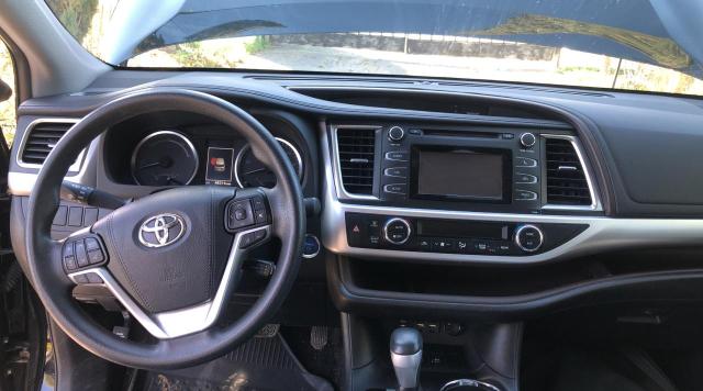 5TDBGRFH8KS061215 - 2019 TOYOTA HIGHLANDER HYBRID BLACK photo 9