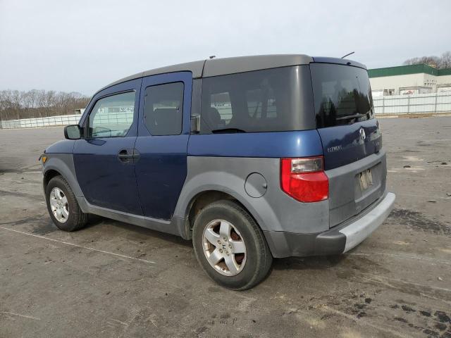 5J6YH28503L012864 - 2003 HONDA ELEMENT EX BLUE photo 2