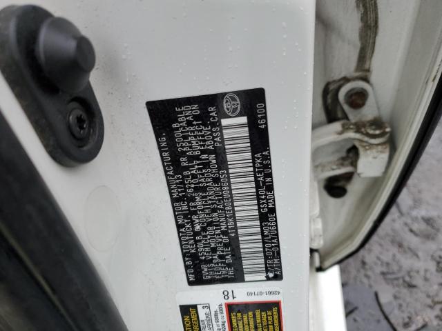 4T1BK1EB0EU086053 - 2014 TOYOTA AVALON BASE 白色 照片 13