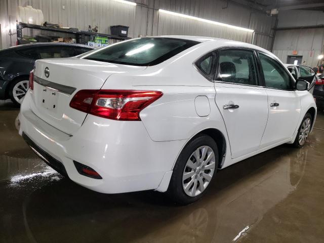 3N1AB7AP3KY216794 - 2019 NISSAN SENTRA S WHITE photo 3