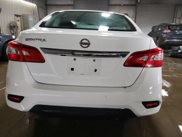 3N1AB7AP3KY216794 - 2019 NISSAN SENTRA S WHITE photo 6