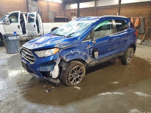 MAJ6P1WL1JC190099 - 2018 FORD ECOSPORT TITANIUM BLUE photo 1