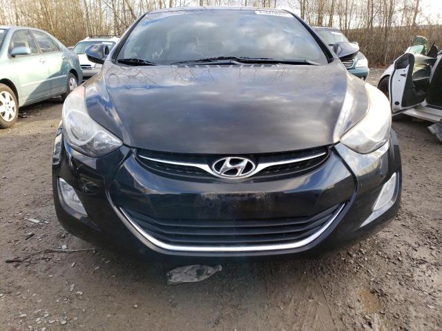 KMHDH4AE2CU368913 - 2012 HYUNDAI ELANTRA GLS BLACK photo 5