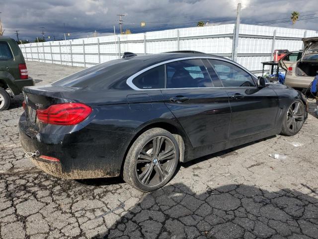 WBA4J1C51JBG80928 - 2018 BMW 430I GRAN COUPE BLACK photo 3