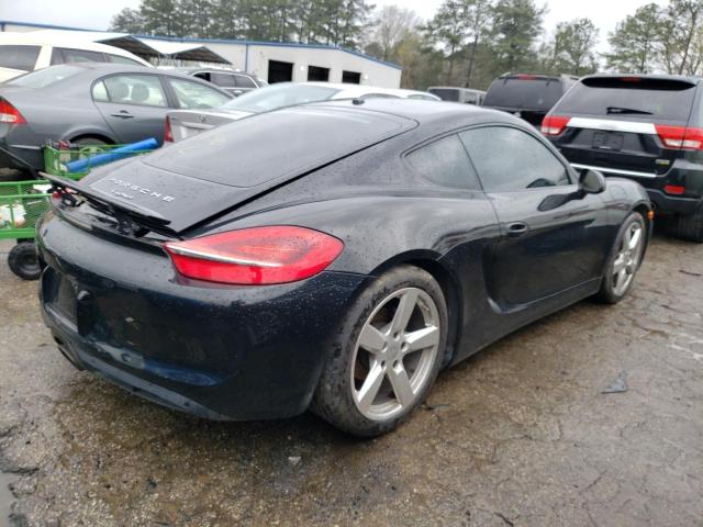 WP0AA2A85FK164410 - 2015 PORSCHE CAYMAN BLACK photo 3