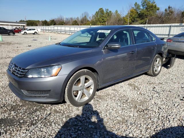 1VWBN7A32DC107922 - 2013 VOLKSWAGEN PASSAT SE GRAY photo 1