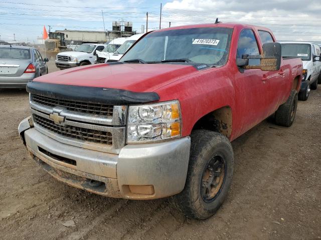 1GC4KYB63AF100166 - 2010 CHEVROLET SILVERADO K2500 HEAVY DUTY LTZ RED photo 2