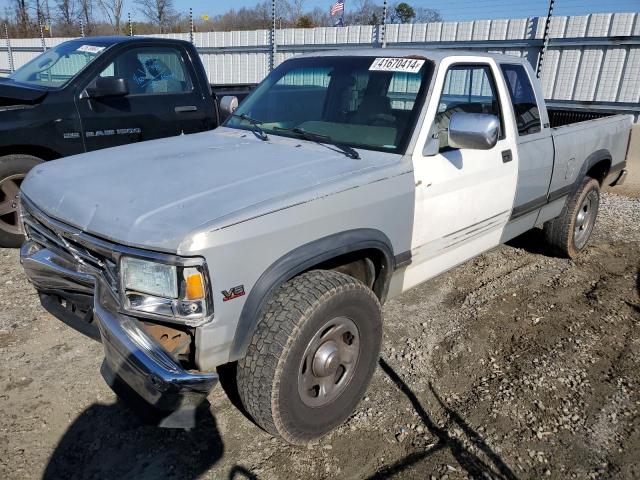 1B7GG23X5TS569336 - 1996 DODGE DAKOTA GRAY photo 1