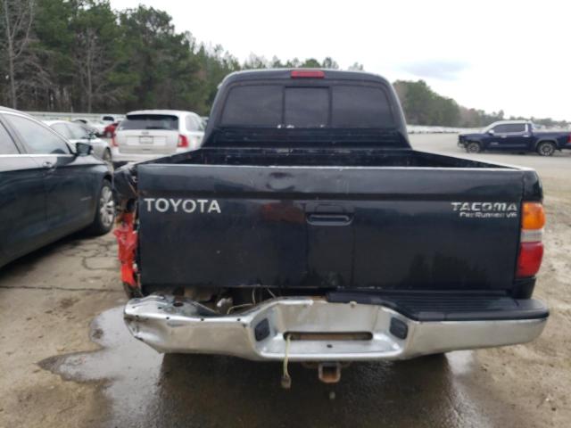 5TEGN92N24Z456715 - 2004 TOYOTA TACOMA DOUBLE CAB PRERUNNER BLACK photo 6