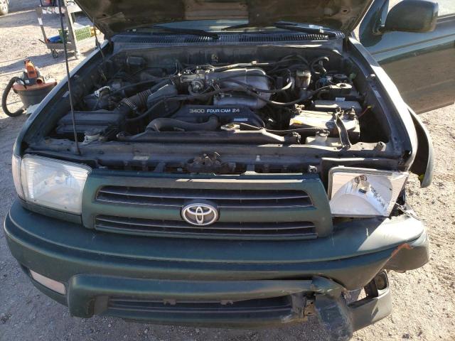 JT3GN86R0Y0174459 - 2000 TOYOTA 4RUNNER SR5 GREEN photo 12