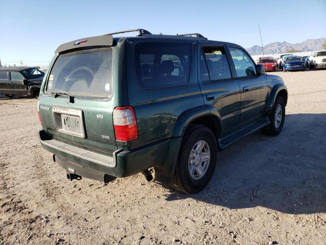 JT3GN86R0Y0174459 - 2000 TOYOTA 4RUNNER SR5 GREEN photo 3