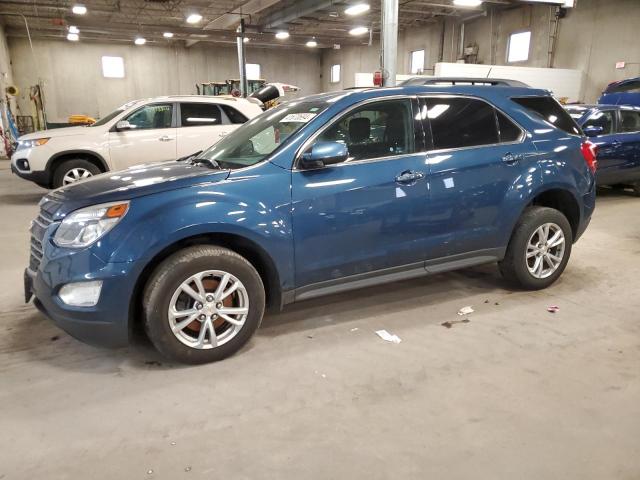 2GNFLFE35H6185700 - 2017 CHEVROLET EQUINOX LT BLUE photo 1