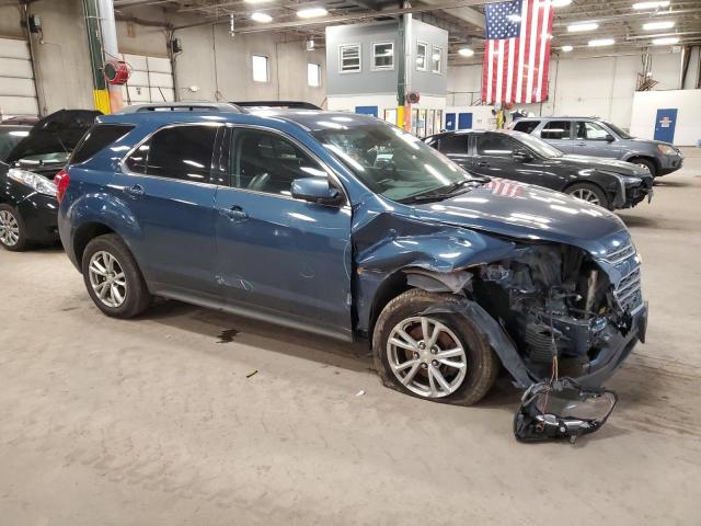 2GNFLFE35H6185700 - 2017 CHEVROLET EQUINOX LT BLUE photo 4