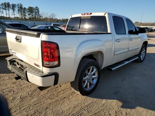 3GTRKXE22AG294096 - 2010 GMC SIERRA K1500 DENALI WHITE photo 3