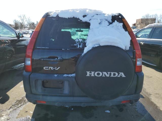 SHSRD78844U200605 - 2004 HONDA CR-V EX BLACK photo 6