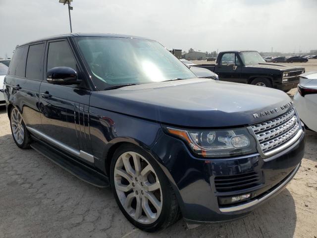 SALGS2VF8FA242094 - 2015 LAND ROVER RANGE ROVE HSE BLUE photo 4