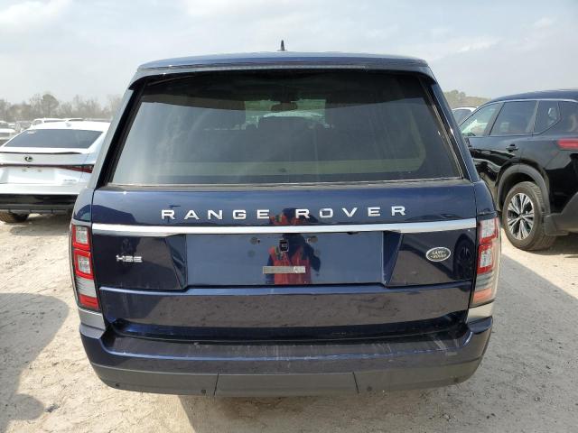 SALGS2VF8FA242094 - 2015 LAND ROVER RANGE ROVE HSE BLUE photo 6