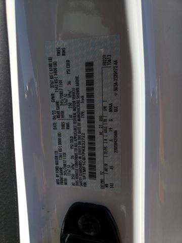 1FTMF1CB7PKE22722 - 2023 FORD F150 WHITE photo 12