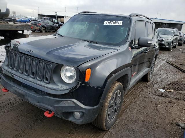 ZACCJBCB8HPF55609 - 2017 JEEP RENEGADE TRAILHAWK BLACK photo 1